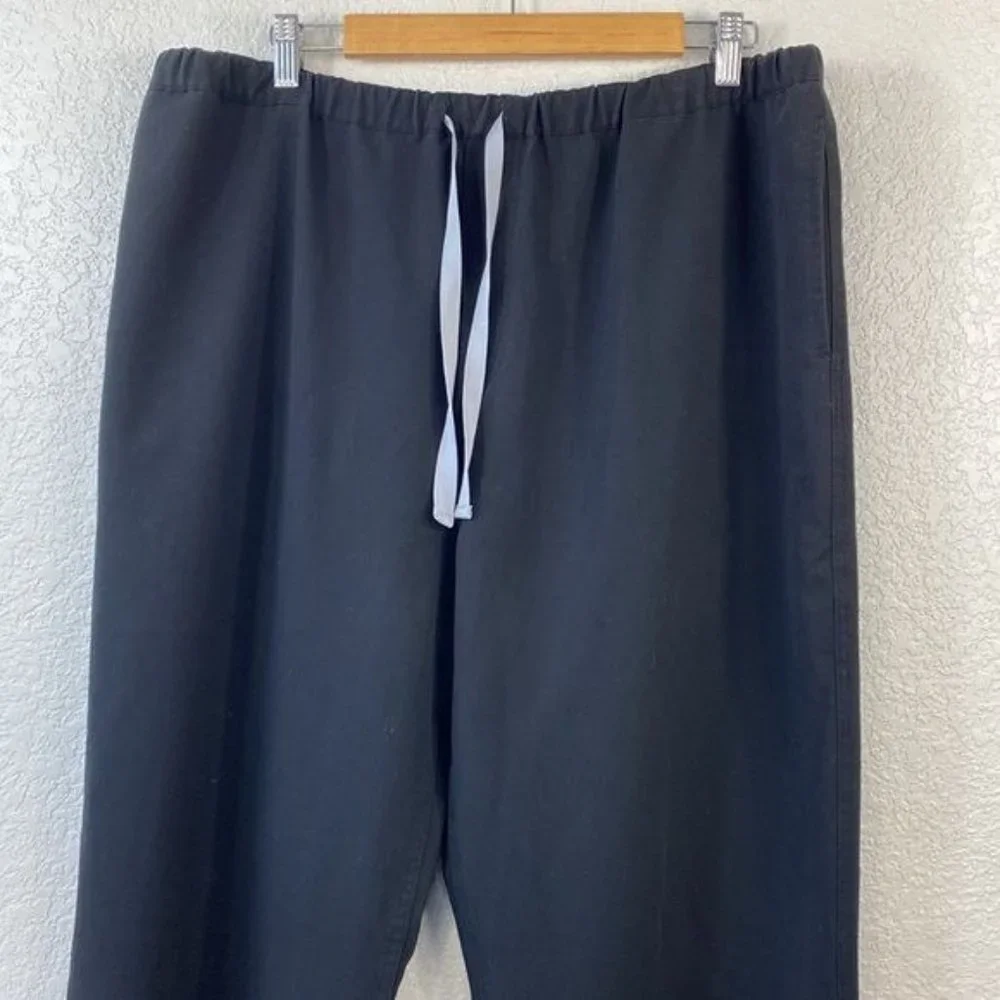 Figs Men’s Black Drawstring Scrub Pants